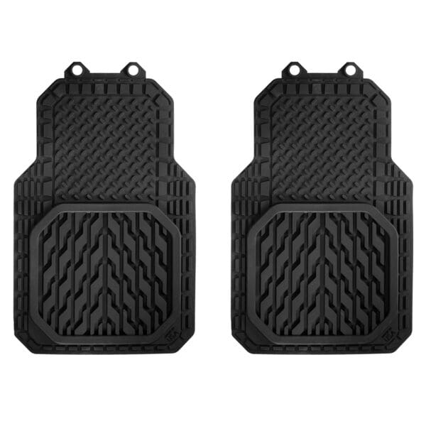 Cirx Floor Mats - Universal Trim-to-Fit All Weather Auto/ SUV/ Truck 4- Piece Mats - Image 2