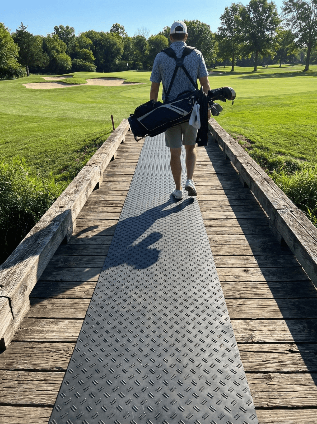 CourseGrip™ - Anti-Slip Solutions for Golf Course Bridges and Trails